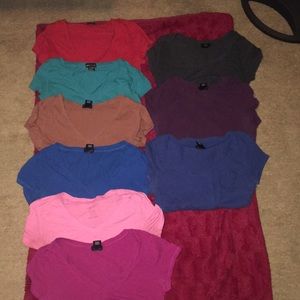 Solid color tshirts (SOLD❌)